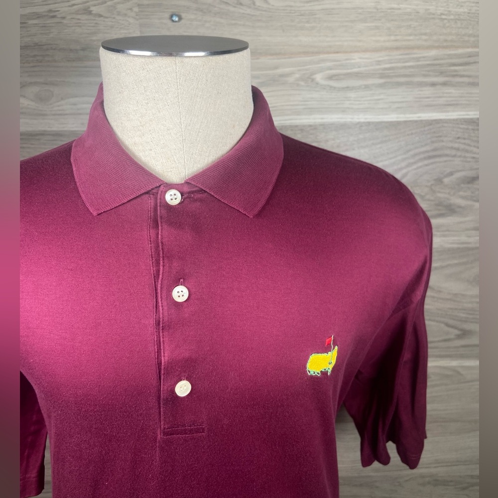 Augusta National Golf Shop x Slazenger  100% Cotton Short-Sleeve Golf Polo